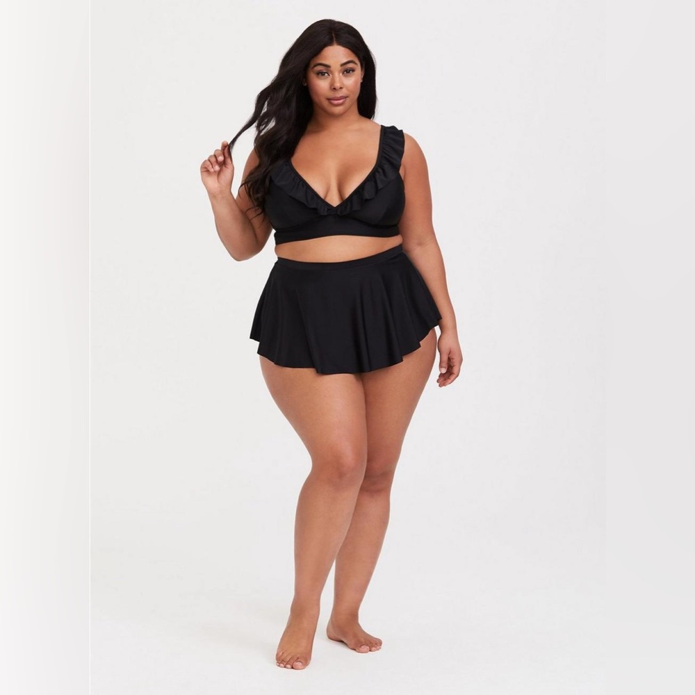 NWT Torrid High-Lo Swim Skirt